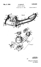 Telephone Lineman's Handset Patent No. 2,039,625 