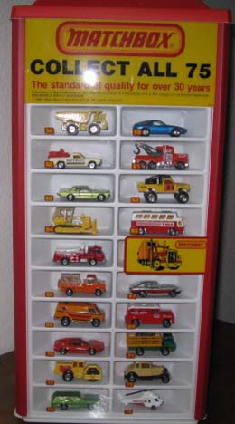 75 car matchbox collection
