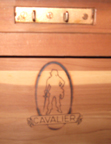 Nicoles 1930s Jacobean  Cavalier Cedar Chest 