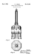 Independent Gas Station Design Patent D-92,195