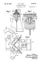 Pipe Bending Device, Patent No. 2,148,748