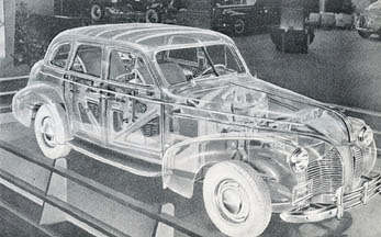 A 1939 Pontiac with Plexiglass Body