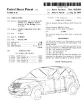PT Cruiser Design Patent D413081