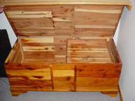  All-Cedar Chest (not Cavalier) --open 