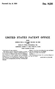 Mr. Collins Design patent D94261