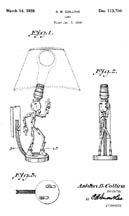 Mr. Collins Reddy Kilowatt patent D113704