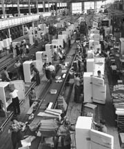 Life on the Refrigerator Assembly Line