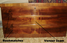 1950s  Cavalier Cedar Chest closed 