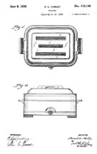 Westinghouse Roaster Exterior Design Patent D115,168