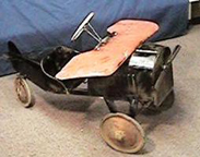 Pedal car version of the Scout airplane