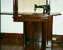 Sewing machine, out