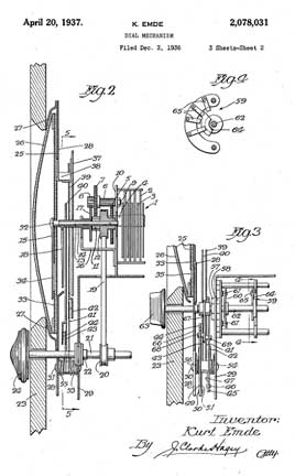 Shutter Dial Patent Drawing