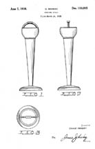 Onni Mankki Smoking Stand Design patent D110005
