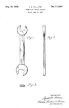 Spanner Design patent D111094