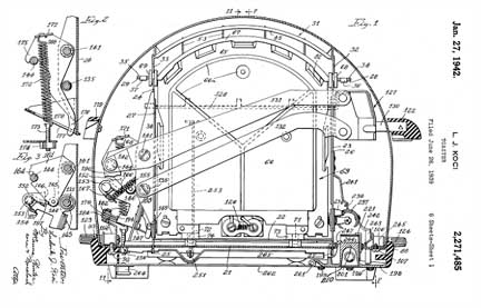Sunbeam T-9, Patent 2,271,485, Side