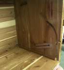 Tom s Cavalier Chest from the 1920s wooden hinges  