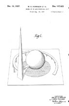 Trylon and Perisphere design patent D107425