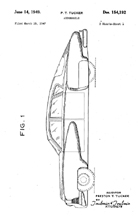 Tucker Design Patent D - 154,192