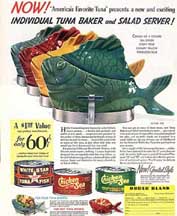 Ad for Chicken of the Sea Tuna Bakers
