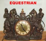 United Metal Goods Equestrianclock