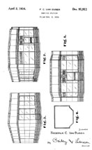 Atlantic-Richfield Service Station Design Patent D-91,913