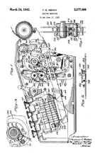Victor Adding Machine Patent 2277498