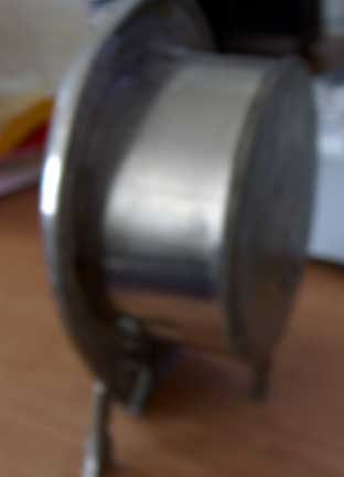 Welch Horseshoe Clock-Back