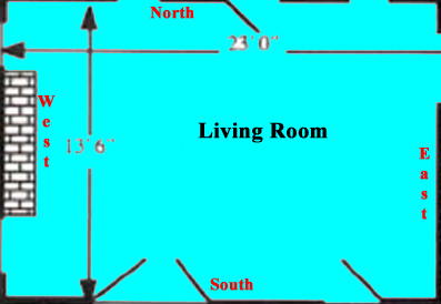 Living Room Map