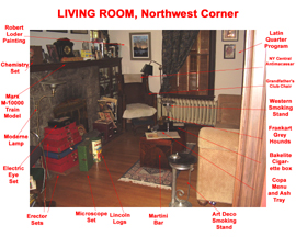 Living Room Northwest Corner