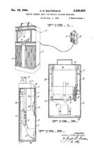 Arthur Bouterious Remote Control Patent No. 2,365,859