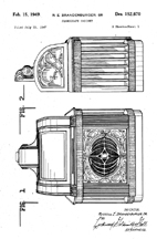 Packard Manhattan Design Patent D-152,670