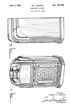 Packard Pla-Mor Design Patent D-149,785