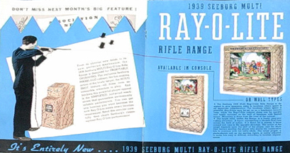 Seeburg ad Ray-O-Lite Rifle Range