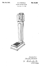 David Rockola Scale Design Patent , No. D-83,280 