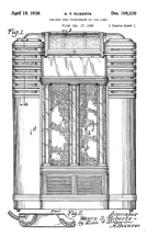 Seeburg Crown Jukebox, Design Patent D-109,339