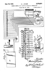 Patent for Seeburg Jukebox Remote Control, No 2,378,653