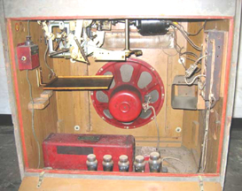 Wurlitzer Model 716 Jukebox As Its, interior
