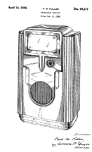 Wurlitzer Modern - Design Patent D-99,277
