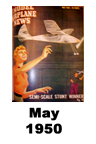  Model Airplane news cover for May of 1950 