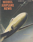 Model Airplane News  Cover for December 1945 by Jo Kotula   Lockheed P-80 Shooting Star 