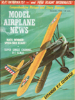 Model Airplane News Cover for December, 1965 by Jo Kotula Berliner-Joyce P-16 Fighter 