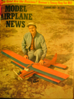 Model Airplane News Cover for February, 1957  