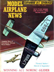 Model Airplane News Cover for January, 1966 by Jo Kotula Gloster F9/37 Reaper 