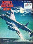 Model Airplane News Cover for June, 1944 by Jo Kotula Avro Lancaster 