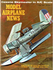 Model Airplane News Cover for June, 1966 by Jo Kotula Curtiss SOC2 Seagull 