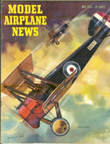 Model Airplane News Cover for May, 1953 by Jo Kotula Sopwith Camel 