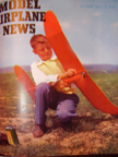 Model Airplane News Cover for August, 1949  
