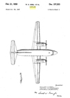  The Martin 2-0-2 Executive Peyton Magruder Design Patent No. D- 157,353