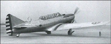 The Vultee V-11 Light Bomber  