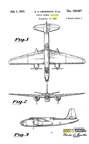  The Douglas A-26 Invader Design Patent D-128,027